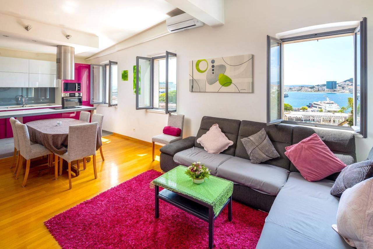 Luxury Apartment Olavia Rooftop Terrace & Seaview スプリト エクステリア 写真